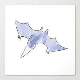 Dino Print - Pterodactyl Canvas Print