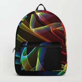 Dancing Northern Lights, Abstract Summer Sky Backpack | Graphicdesign, Digital, Nature, Abstract, Space 