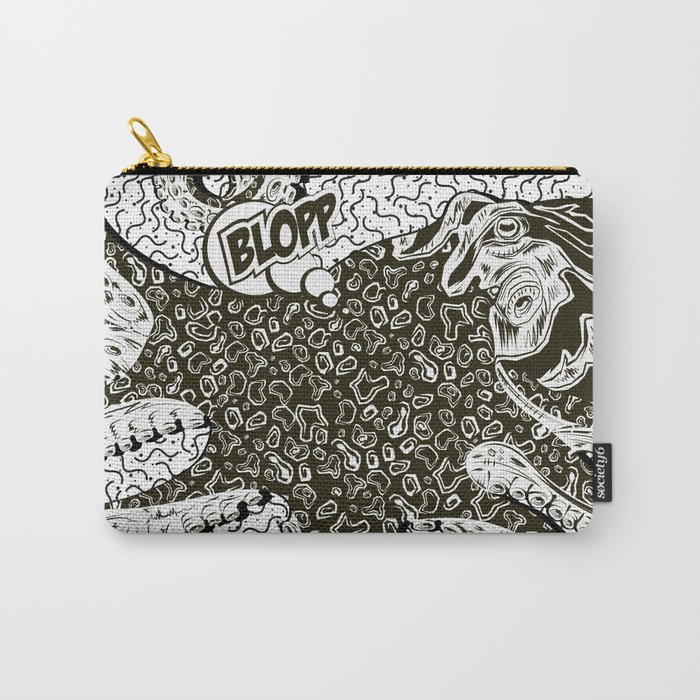 Octopus Line Art Carry-All Pouch