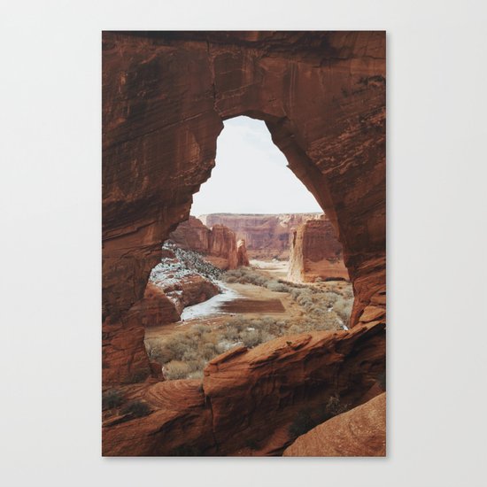 Window Rock Canvas Print