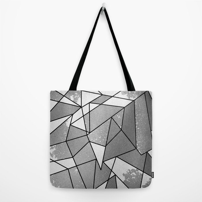 Simple Modern Black and White Geometric Pattern Laptop Sleeve by  BlackStrawberry