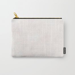 Soft beige white Carry-All Pouch