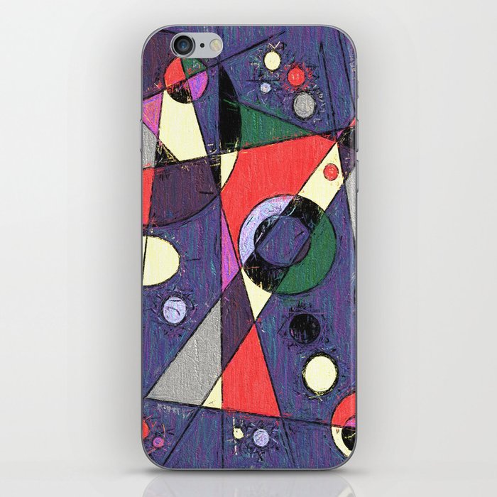 Abstract #747 iPhone Skin