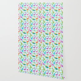 Cute Dinosaurs Wallpaper For Any Decor Style Society6