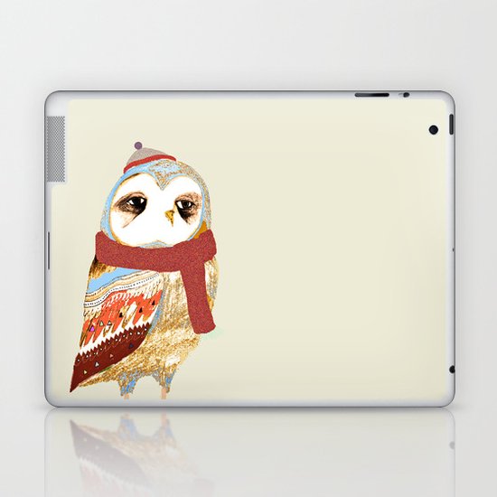 Winter Owl Laptop & iPad Skin