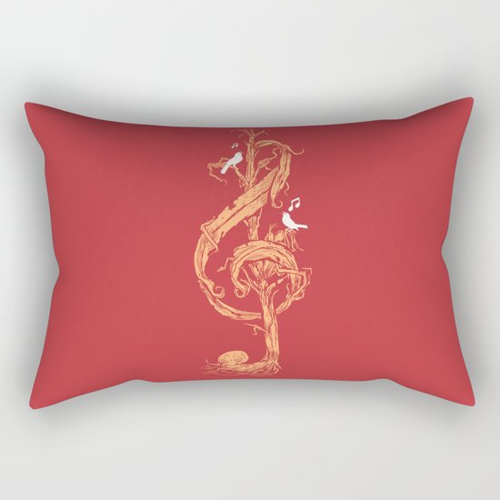 Natural Melody Rectangular Pillow