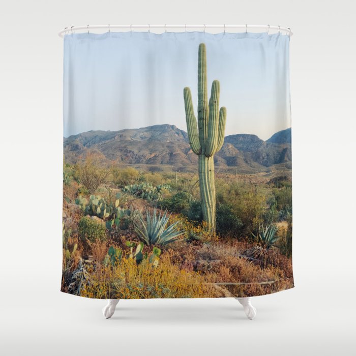 Spring in the Desert Shower Curtain
