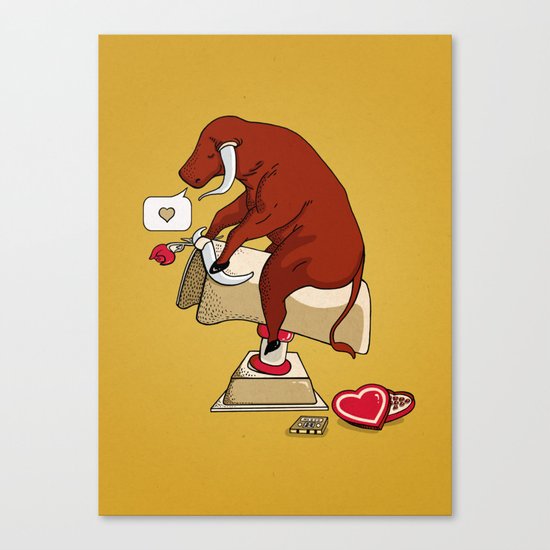 I Made You a Mix Tape Canvas Print