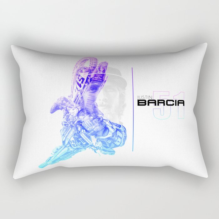 Justin Barcia Fan Piece Rectangular Pillow