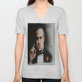 The Godfather V Neck T Shirt