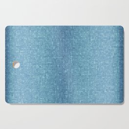 blue architectural glass texture look Cutting Board