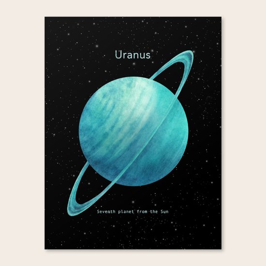 Uranus Canvas Print