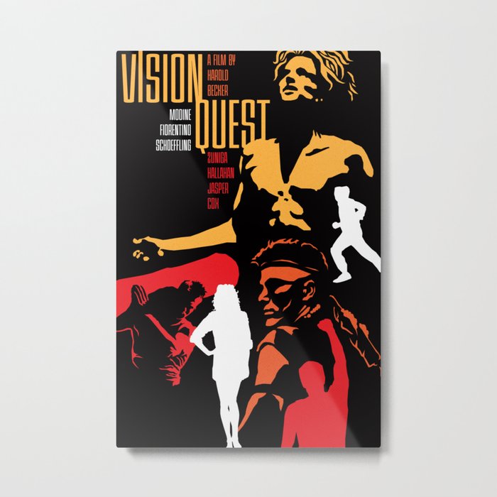 80s TEEN MOVIES :: VISION QUEST Metal Print