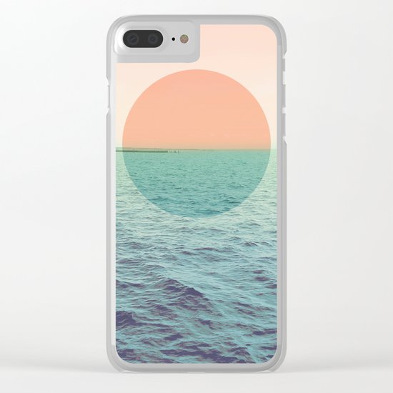 Because the ocean Clear iPhone Case