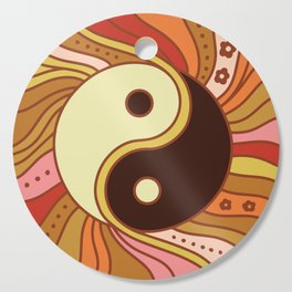 Funky Yin Yang Cutting Board