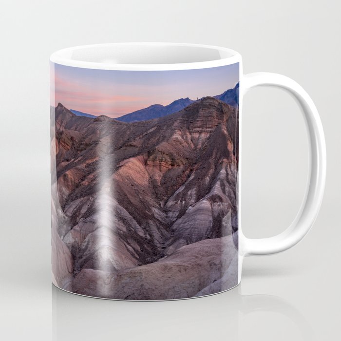 Death Valley 5091 - Zabriskie Point Sunrise, California Coffee Mug