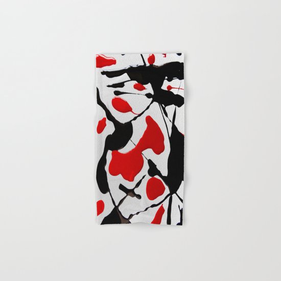 BLOOD IN Hand & Bath Towel