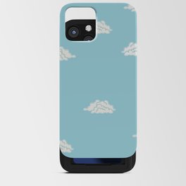 Baby Blue Cloud iPhone Card Case