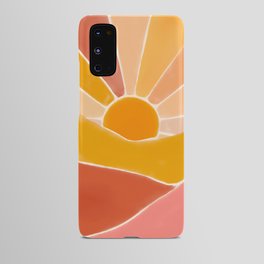 Wonderful Sunset Boho Android Case