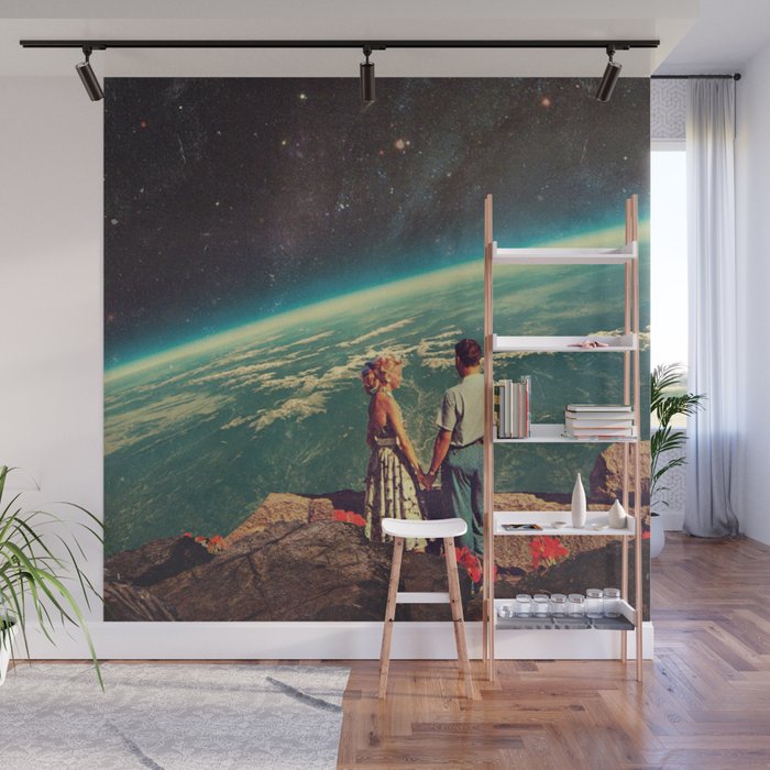 Love Wall Mural by Frank Moth Society6