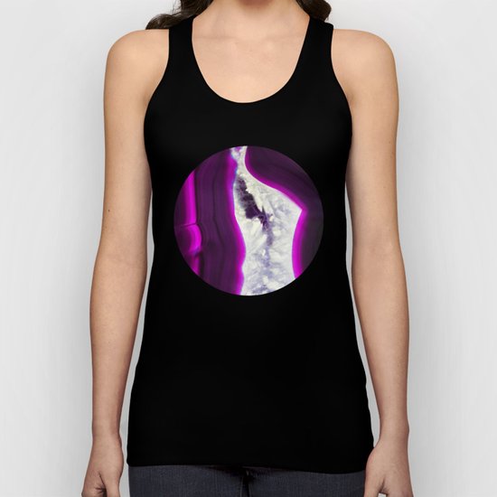 Luminescent Agate Unisex Tank Top