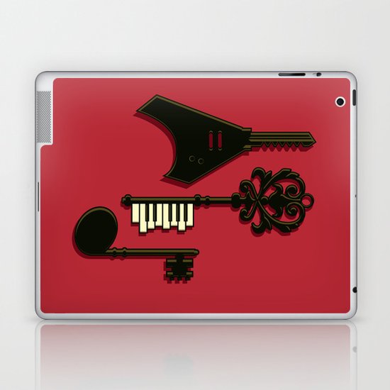 keys of musical Laptop & iPad Skin