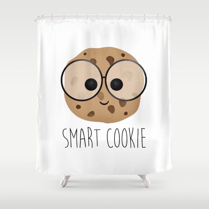 Smart Cookie Shower Curtain