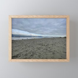 SB Beach Framed Mini Art Print