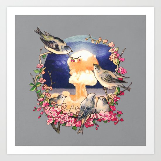 Second Sun - colour option Art Print