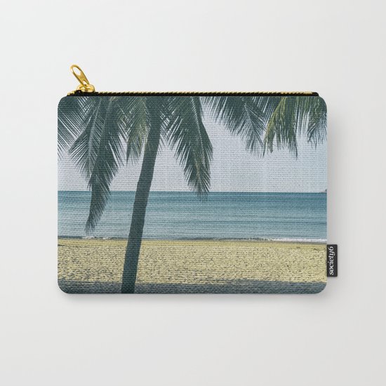 Under the palm tree shadows Carry-All Pouch
