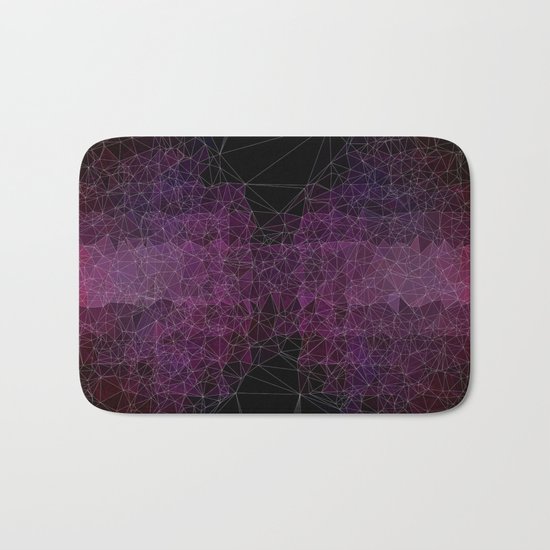 Abstract Polygons Bath Mat