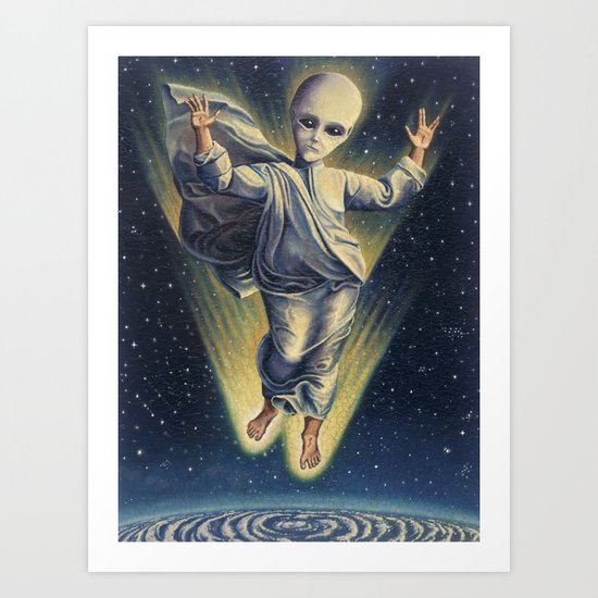 Heaven's Gate Cult Art Print