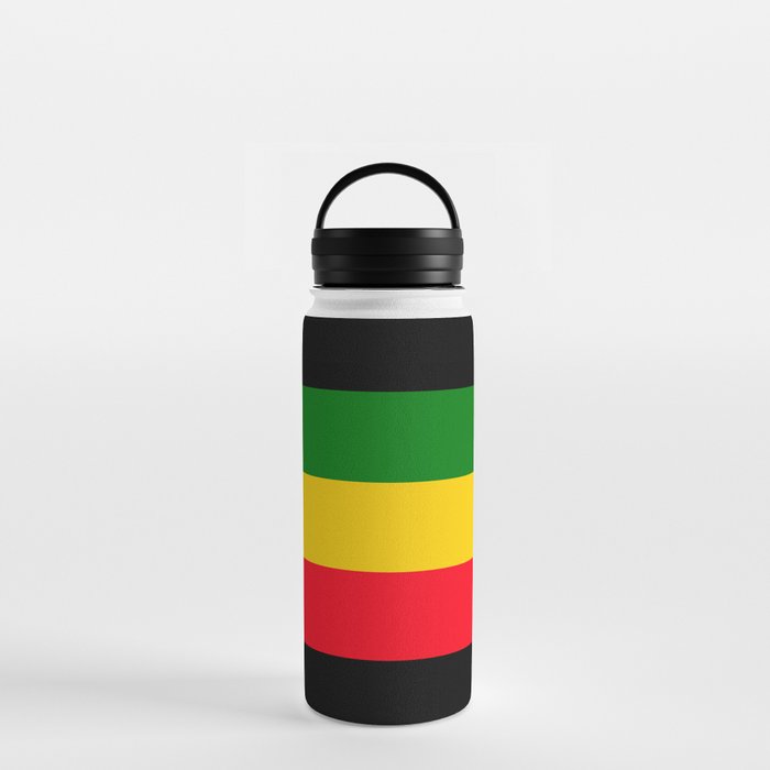 Rastafarian Colors Water Bottle
