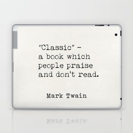 Classic - Mark Twain Laptop Skin