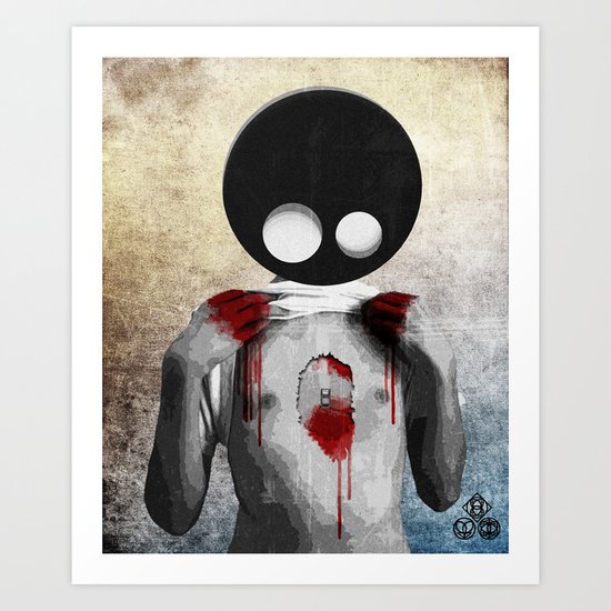 on/off Art Print