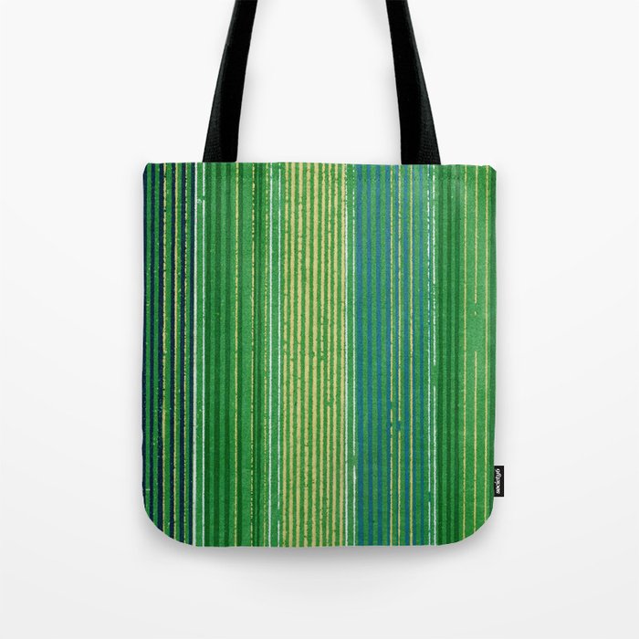 Vintage Japanese Textile Woodcut Tote Bag