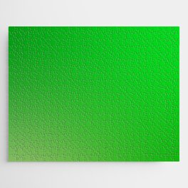 22 Green Gradient Background 220713 Minimalist Art Valourine Digital Design Jigsaw Puzzle
