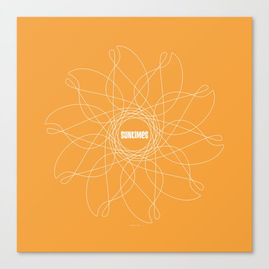 Ornament – Suntimes Canvas Print