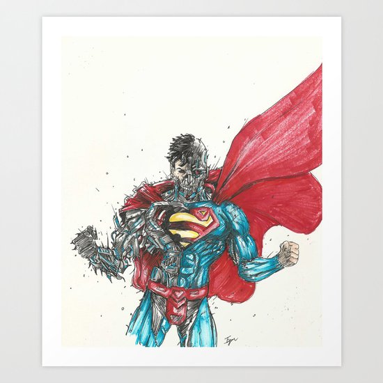 Man of Tomorrow Art Print