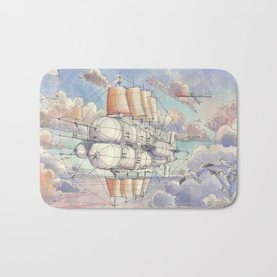 Il Veliero Volante Bath Mat