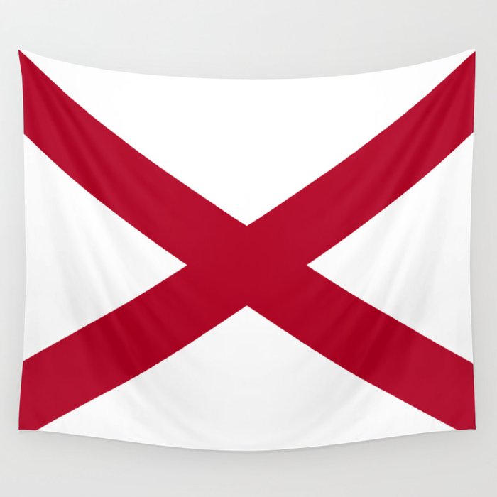 Flag of Alabama Wall Tapestry