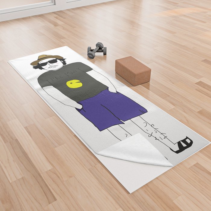 Hat Guy Yoga Towel