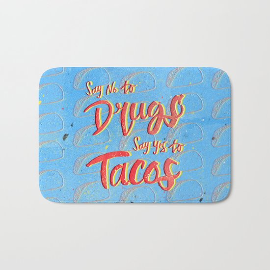 Say Yes to Tacos Bath Mat