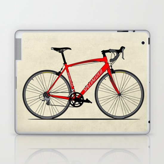Specialized Racing Road Bike Laptop & iPad Skin