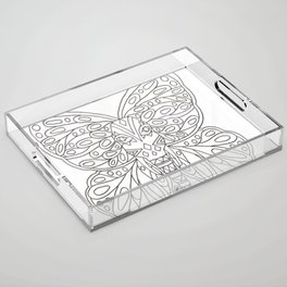 Mariposa/Elefante Acrylic Tray