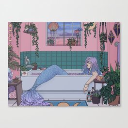 Urban Mermaid Canvas Print