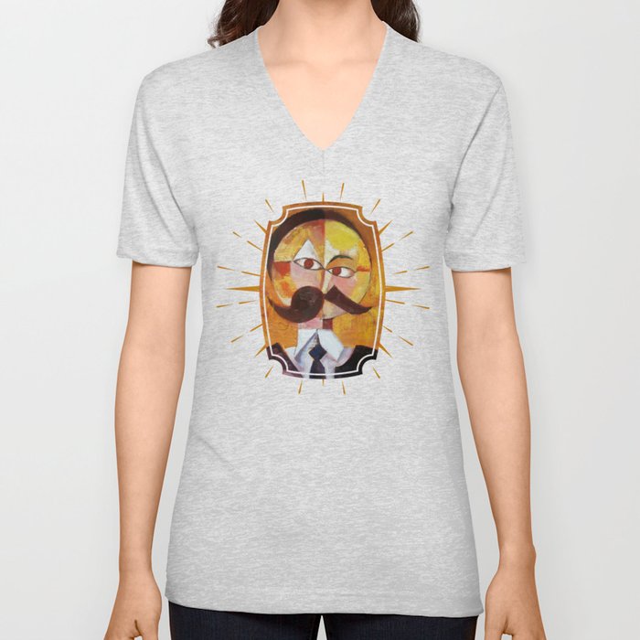 Friedrich Nietzsche V Neck T Shirt