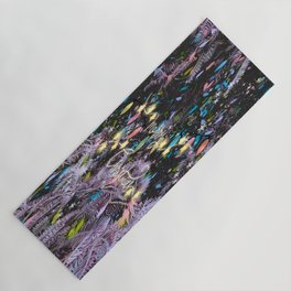 Merry Christmas Pastels Collage Yoga Mat