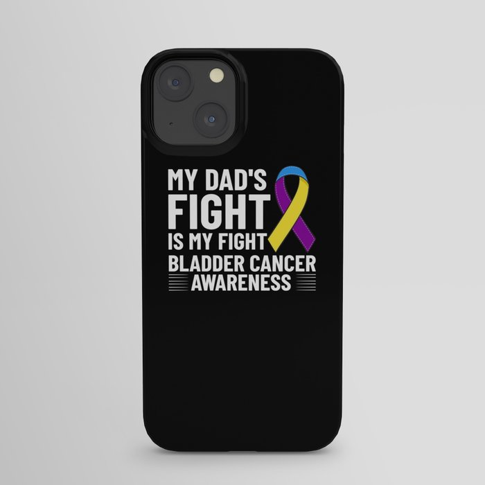 Bladder Cancer Ribbon Awareness Chemo Survivor iPhone Case