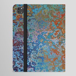 Vintage Rust, Copper and Blue iPad Folio Case